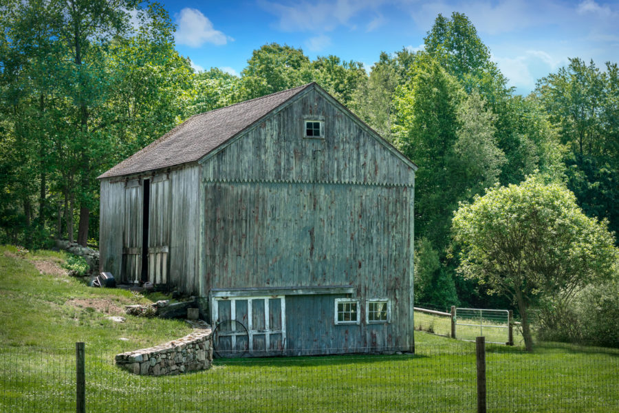 A Monroe CT barn……..